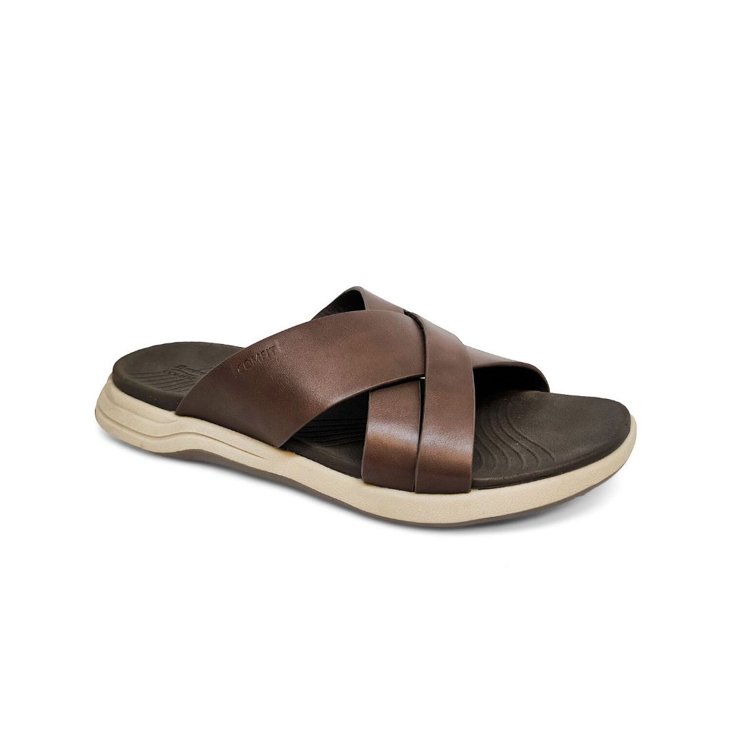 bata comfit Sandal Slide Pria Comfit Bamboo