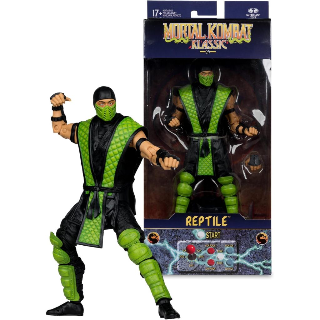 MCFARLANE TOYS - MORTAL KOMBAT KLASSIC REPTILE 7IN ACTION FIGURE