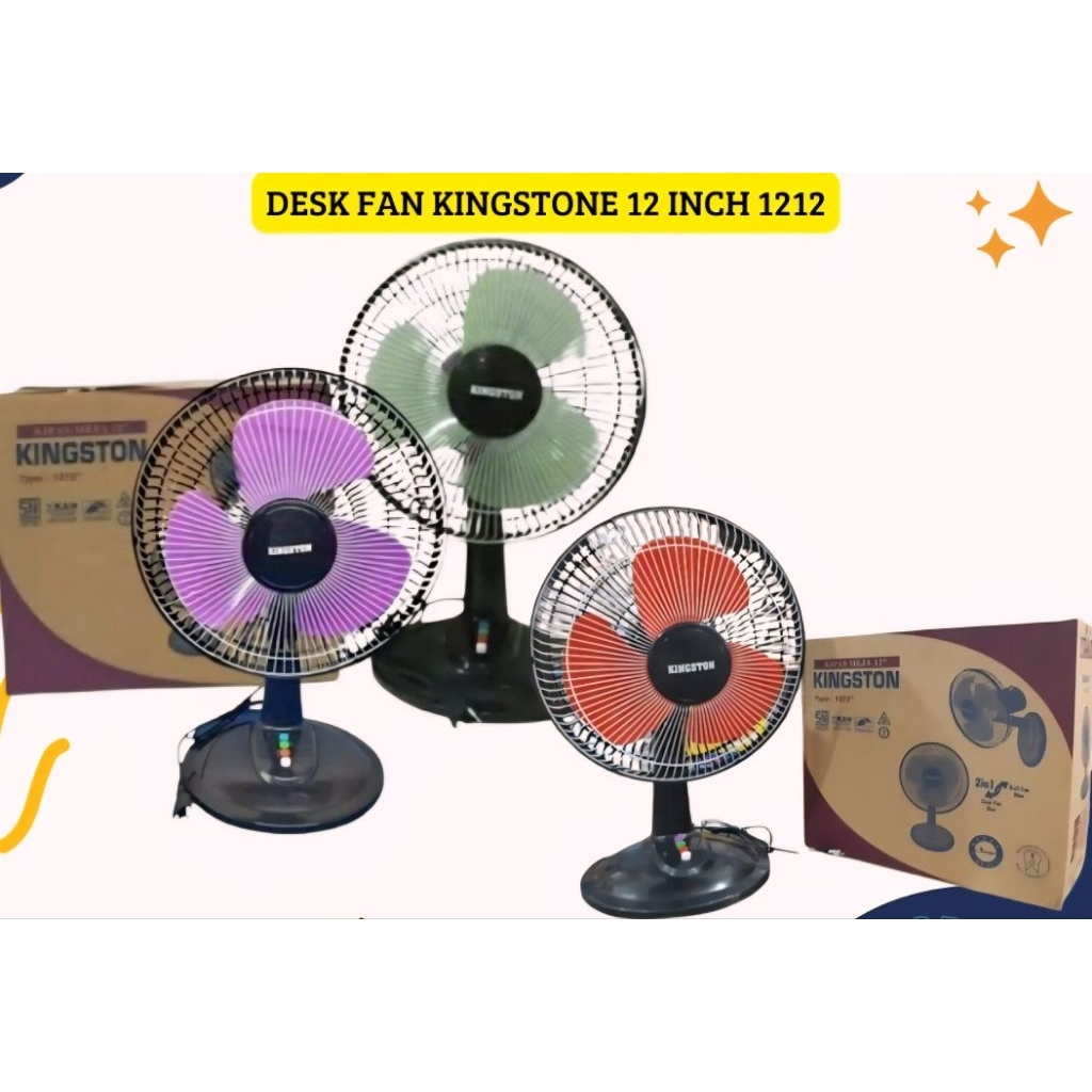 kipas angin duduk 12 inch kingston