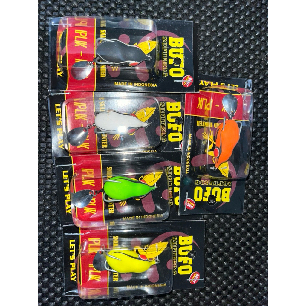 Soft Frog BUFO Baby Petir 3.3cm