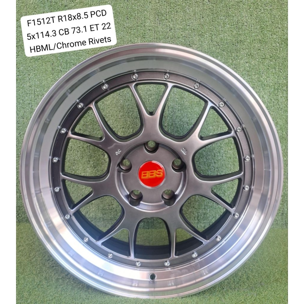 Velg Mobil BBS Ring 18x8.5 PCD 5x114.3 ET 22