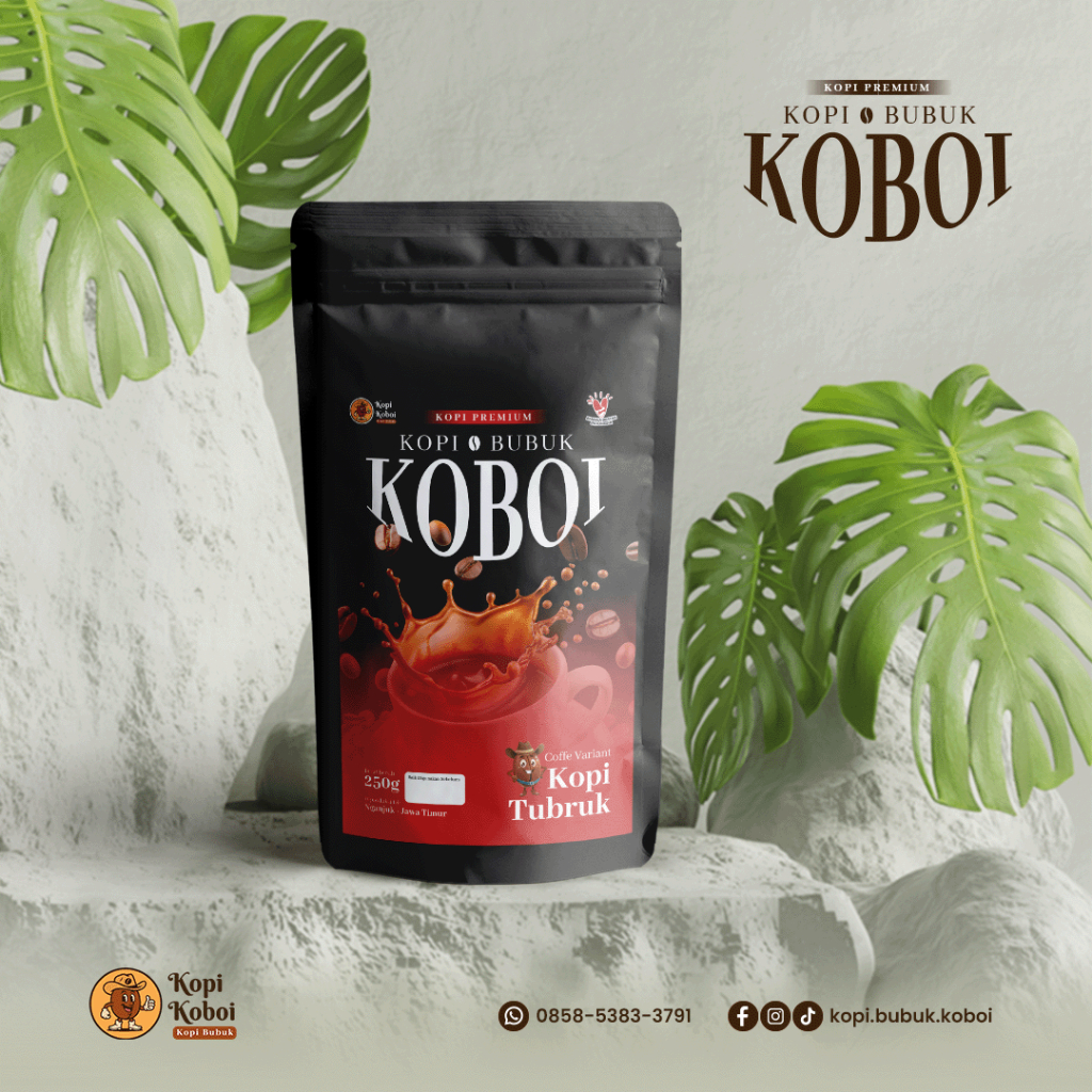 Kopi Koboi Tubruk Premium – Rasa Kuat dan Klasik untuk Jiwa Petualang Sejati