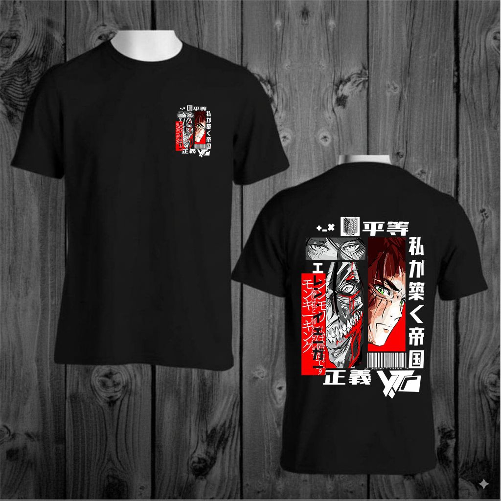 Kaos Sablon DTF, Bahan Cotton Combed 30s By Knitto