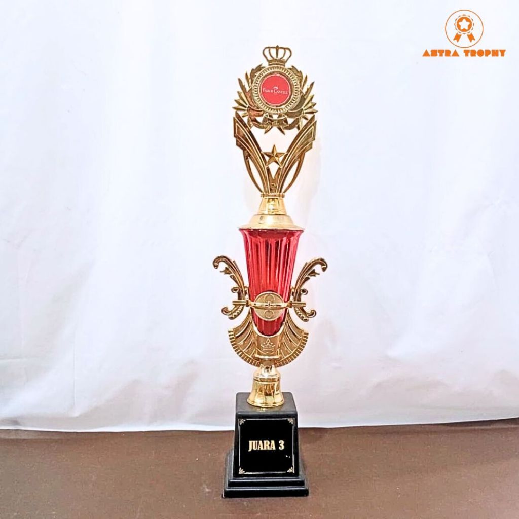 PIALA SATUAN CK IMPORT MEKROK KUPU 207 | PIALA SATUAN LOMBA BADMINTON