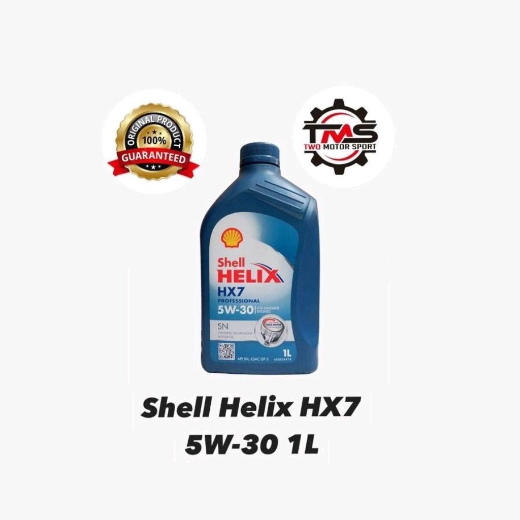 Oli Mesin Shell Helix HX7 5W-30 1LT SHELL ORIGINAL