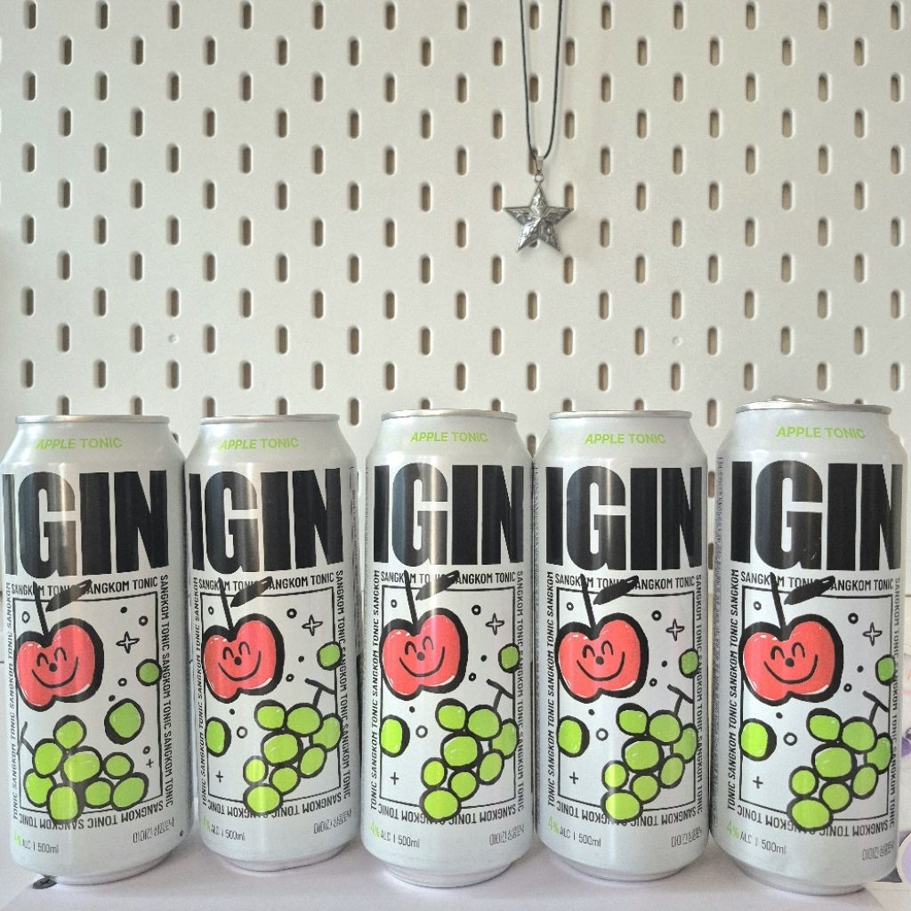 [READYSTOCK] IGIN x JIN BTS 500ml Apple Tonic
