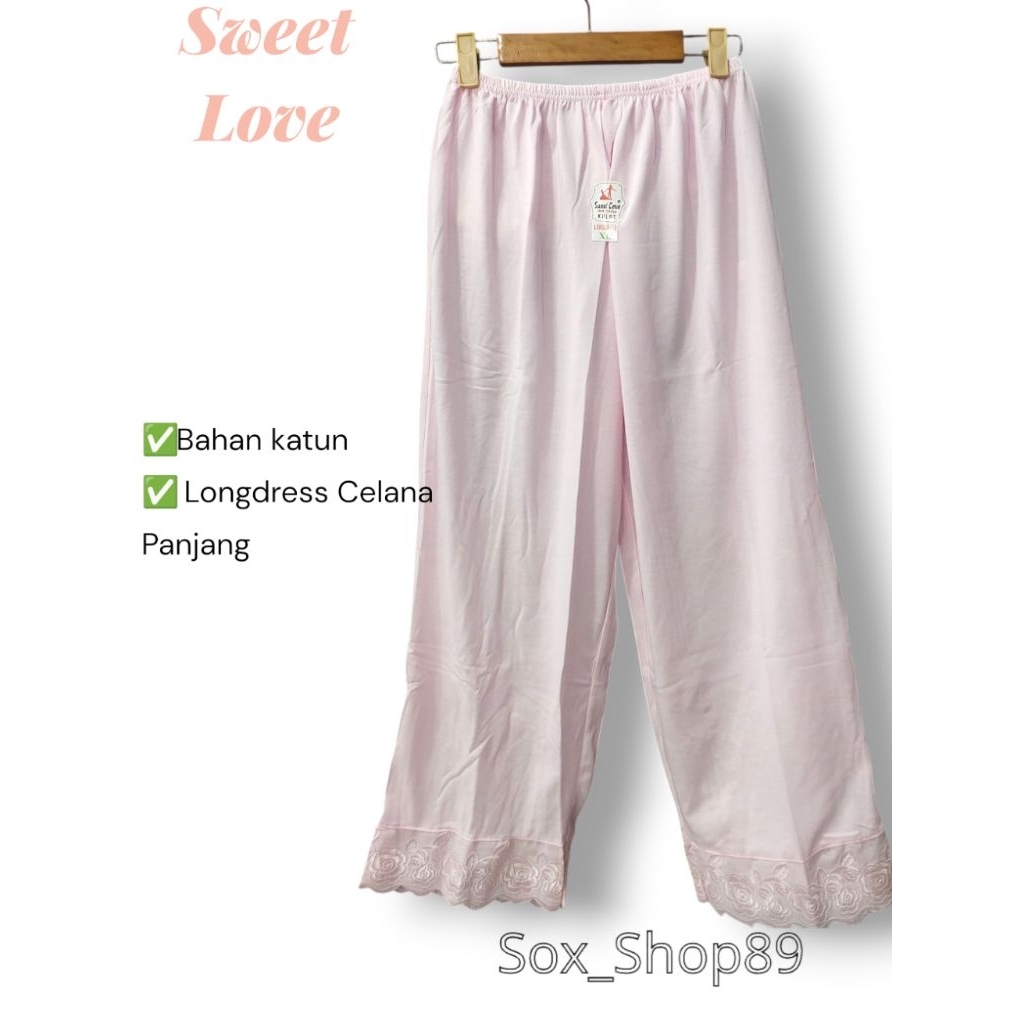 Sweet love rok celana dalam kulot panjang