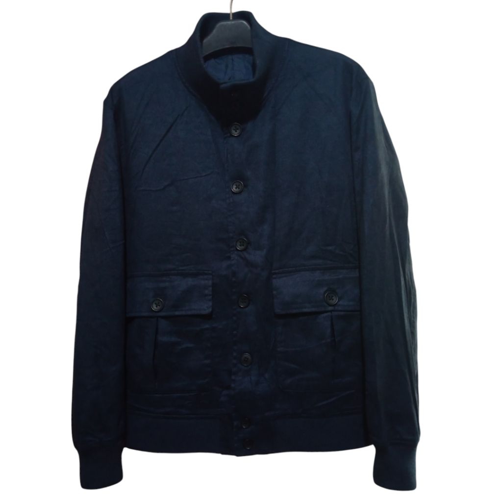 K The Shop TK/Takeo Kikuchi Canvas Suede Type A.2 Style Bomber Jacket