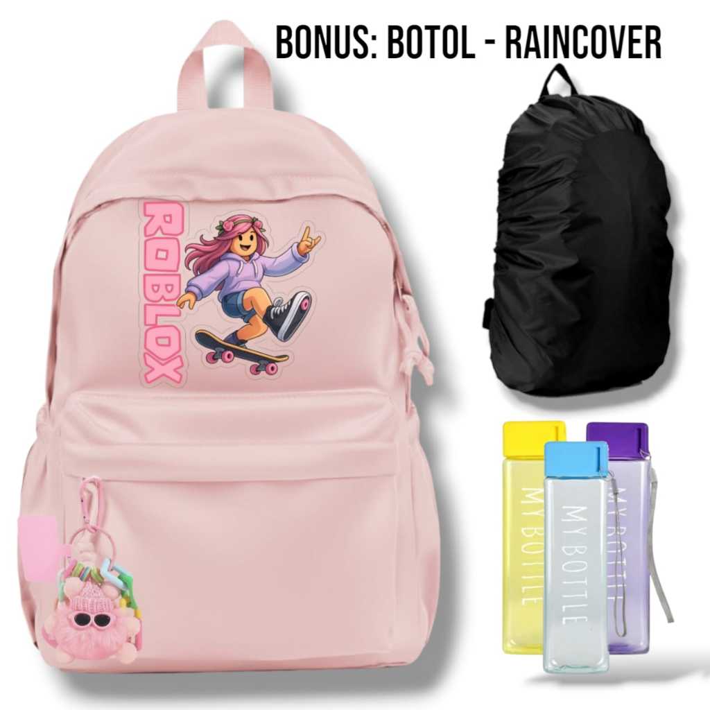 TAS SEKOLAH ANAK CEWEK / TAS ANAK SD SMP SMA / BACKPACK TERBARU / TAS RANSEL ANAK KEKINIAN