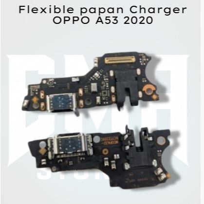 Flexible Fleksibel Konektor Papan Charger Flex Cas OPPO A53 2020