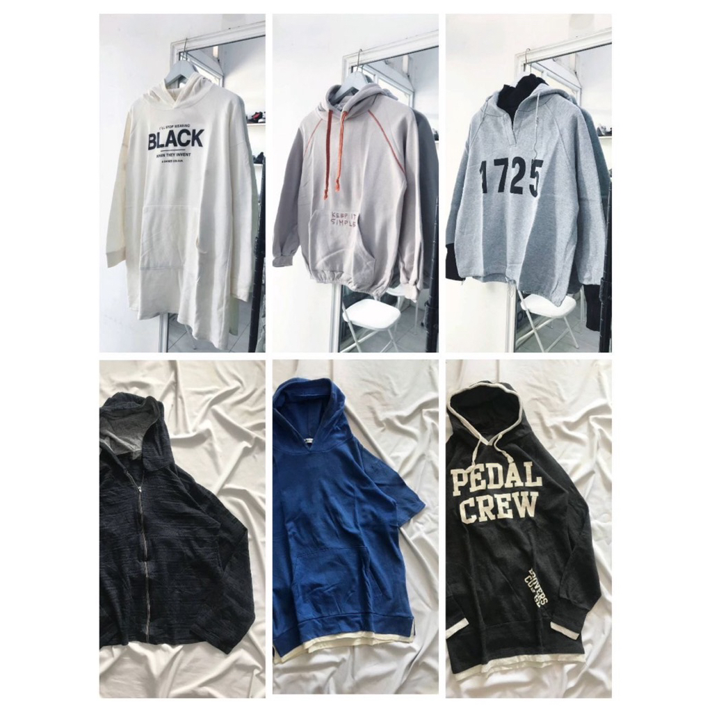 HOODIE ZIP HOODIE OVERSIZE GEMOY PRINT VOL.13