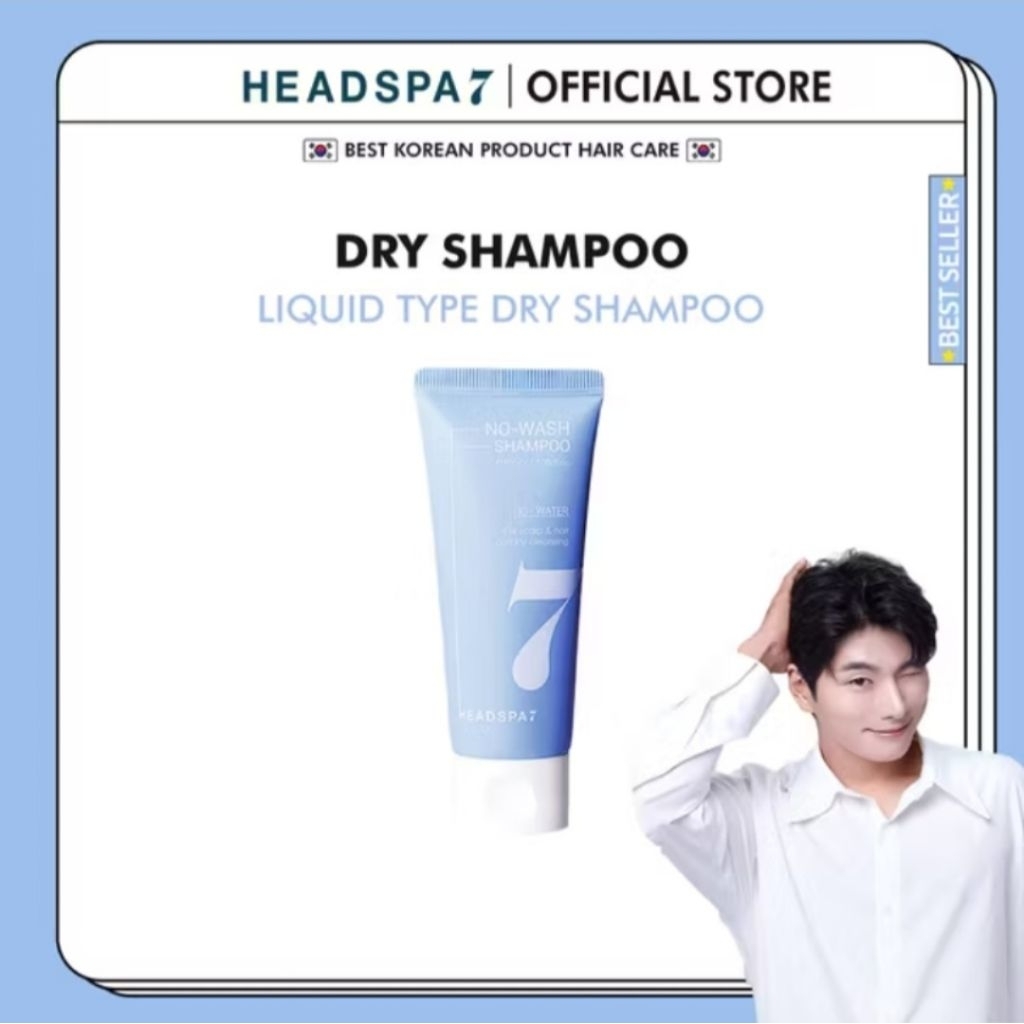 HEADSPA7 Dry Shampoo Fresh Liquid Type No Wash Shampoo 100 ml