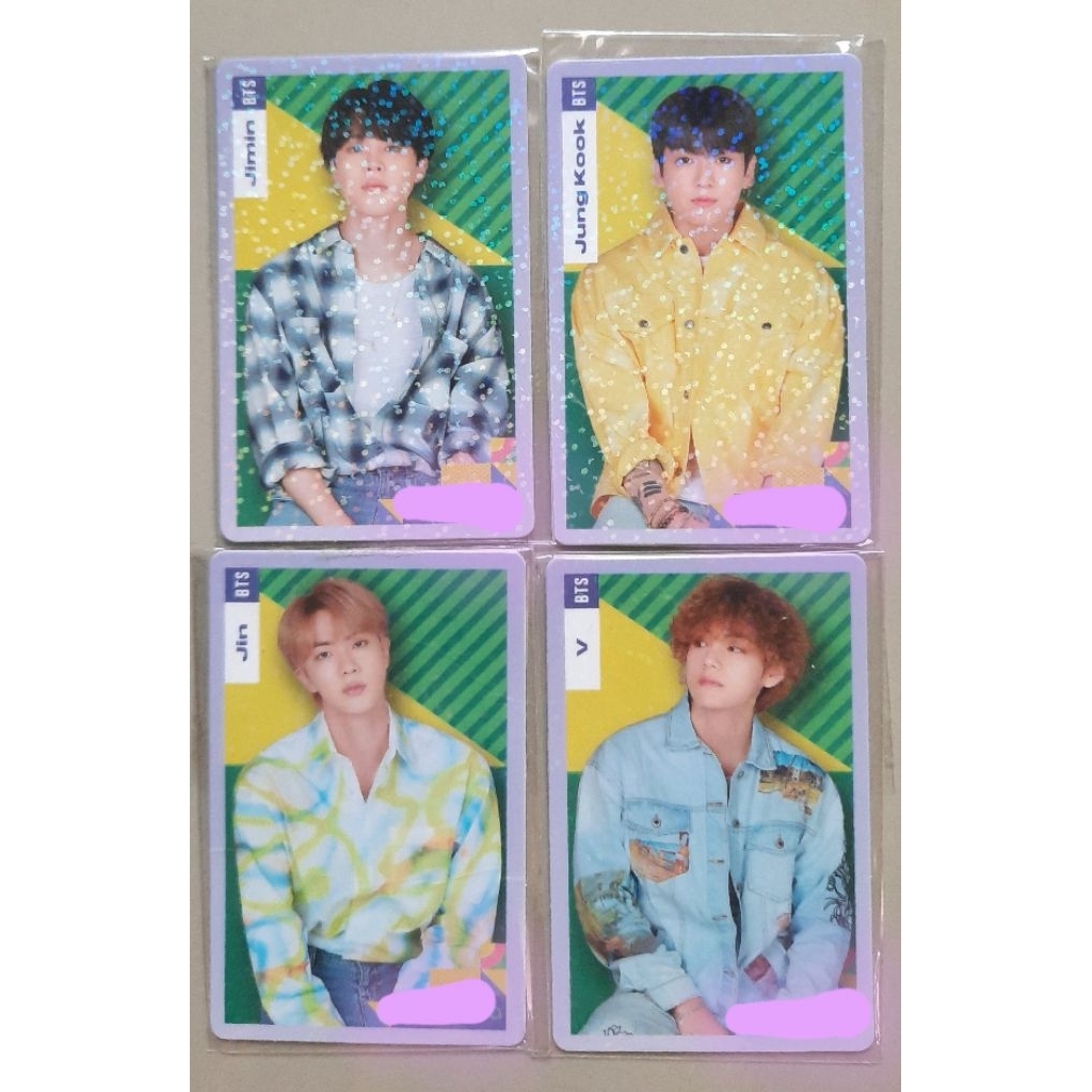 BTS postcard/kartu pos/photo card ori