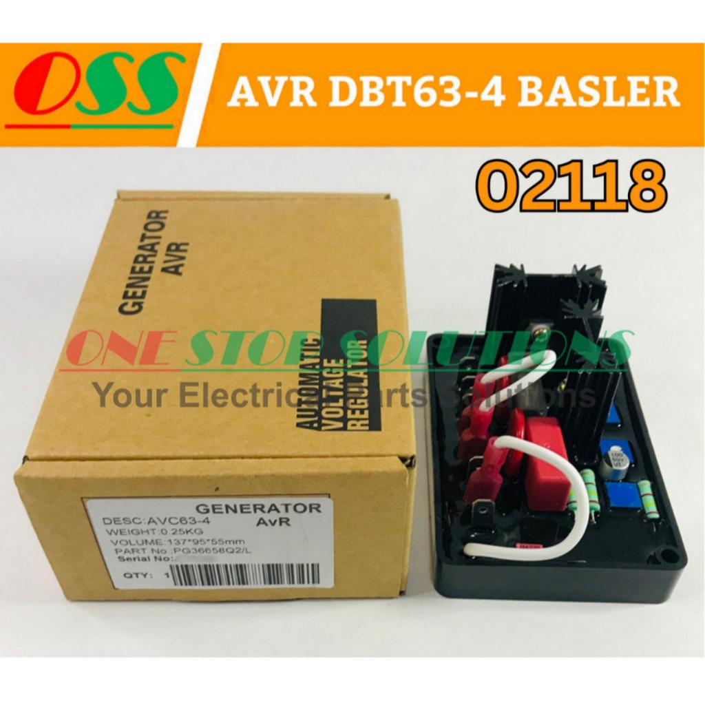 AVR GENERATOR DBT63-4 DBT 63-4 BASLER AVR GENSET