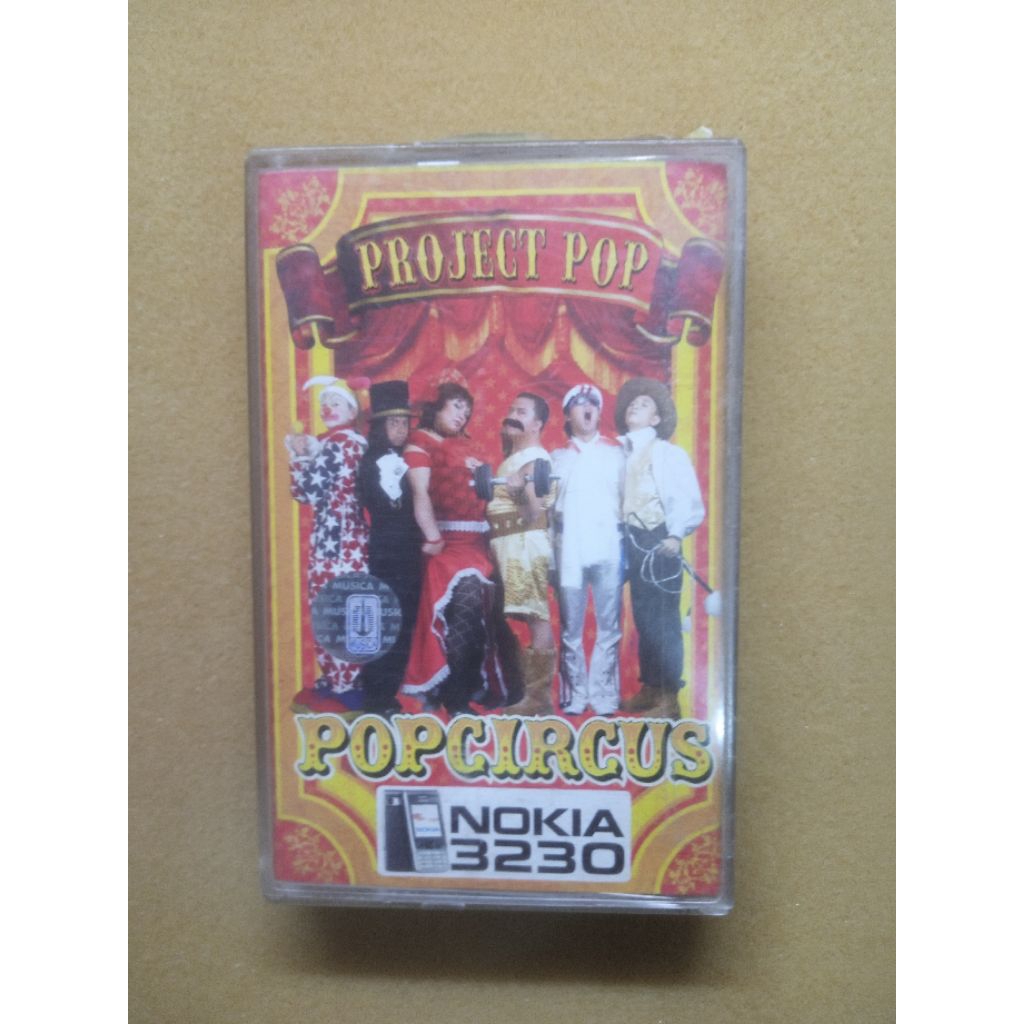 Project Pop. album pop circus. kaset pita