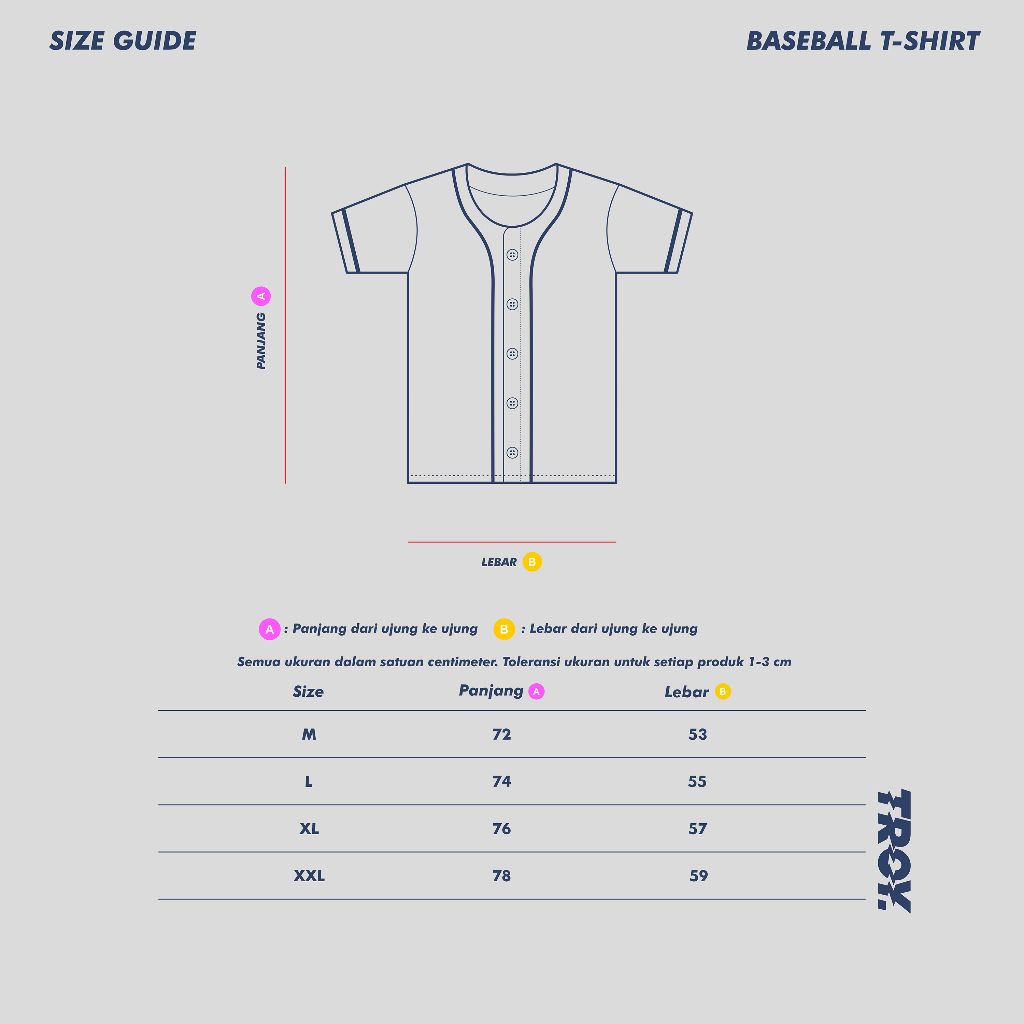 Troy Company Jersey Baseball Tshirt Black Dark Owl - Kaos Jersey Baseball Hitam BT 2199