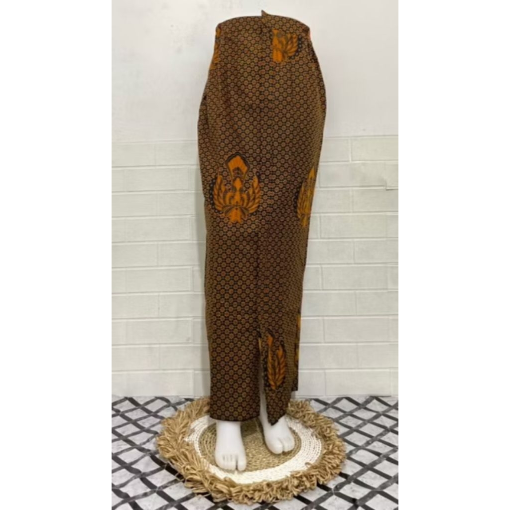 Rok Wiru Lipit 3  atau Wiru 3 | Jarik Instan Cewek Motif Truntum Garuda