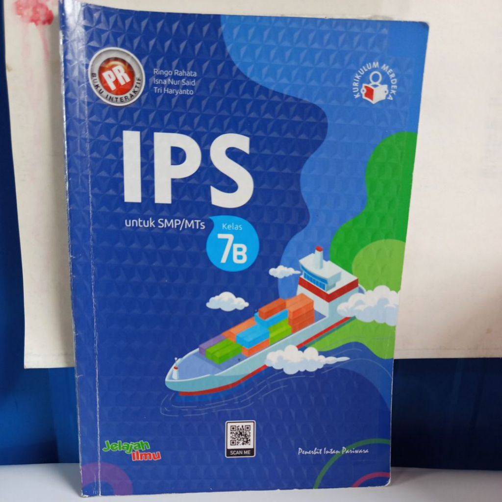 BUKU PR  BEKAS KURIKULUM MERDEKA IPS UNTUK SMP KLS 7B