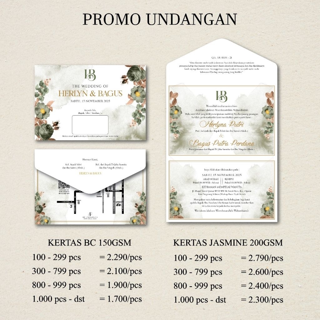 UNDANGAN LIPAT AMPLOP