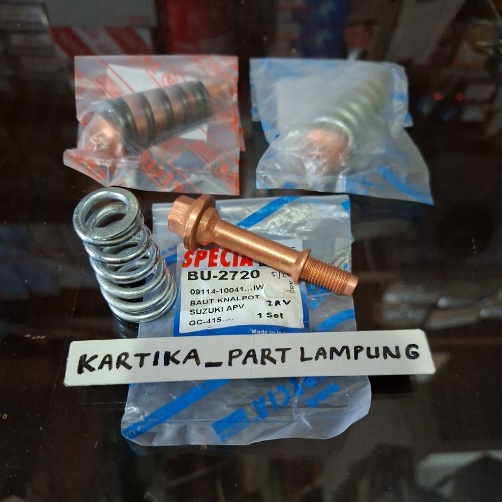 Baut Knalpot + Per Suzuki Apv All Type Merk Specia