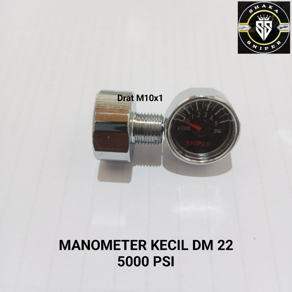 MANOMETER DM 22 5000 PSI , MANOMETER PCP, MANOMETER IMPORT, SPAREPART PCP IMPORT