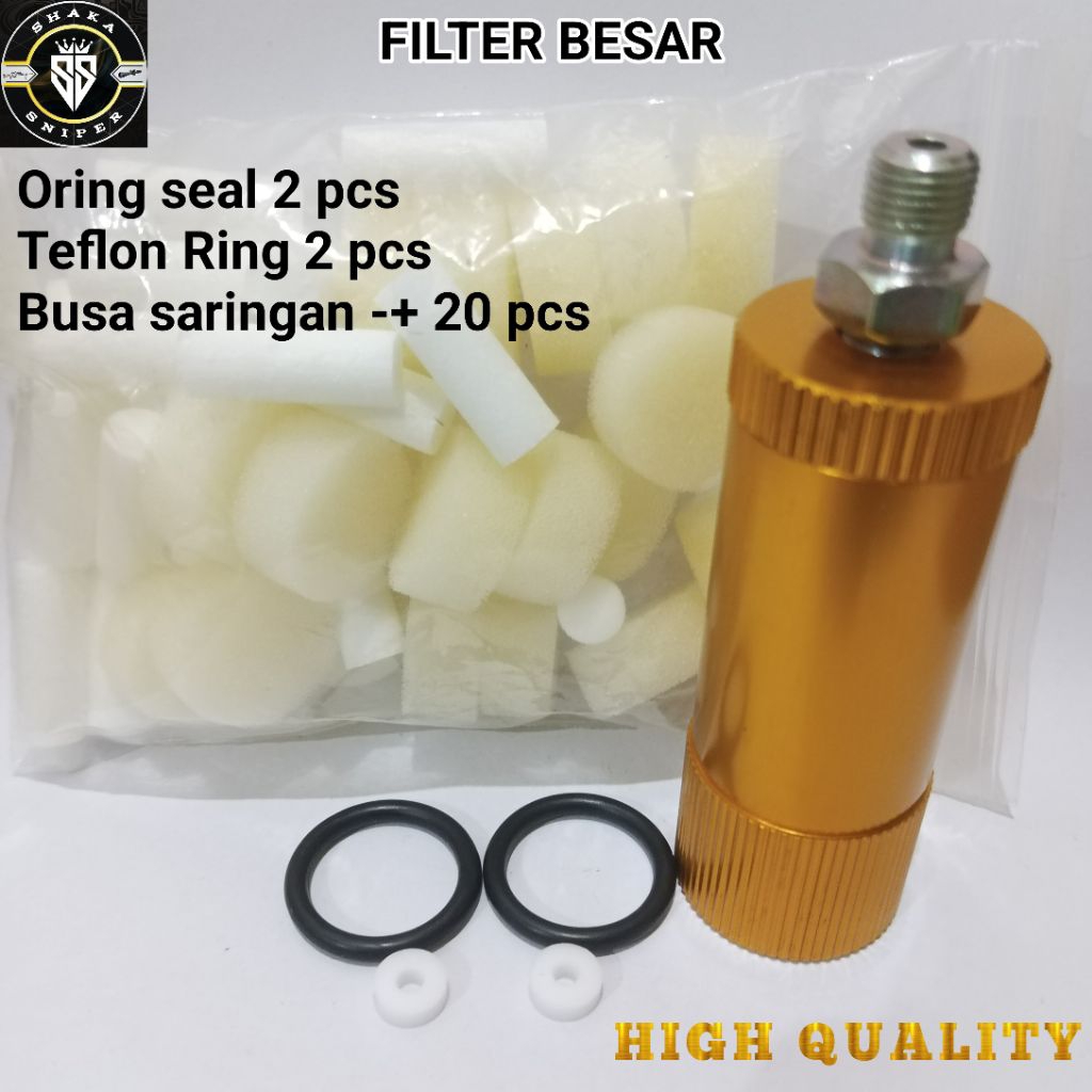 Filter Besar Pompa PCP, Saringan Pompa PCP, FilterBesar, Filter Udara, Sparepart Pompa PCP