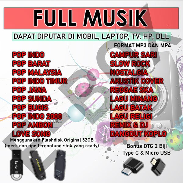FLASHDISK 32GB || FLASHDISK BUAT MOBIL || FLASHDISK BUAT SPEAKER || FLASHDISK BUAT TV || FLASHDISK B