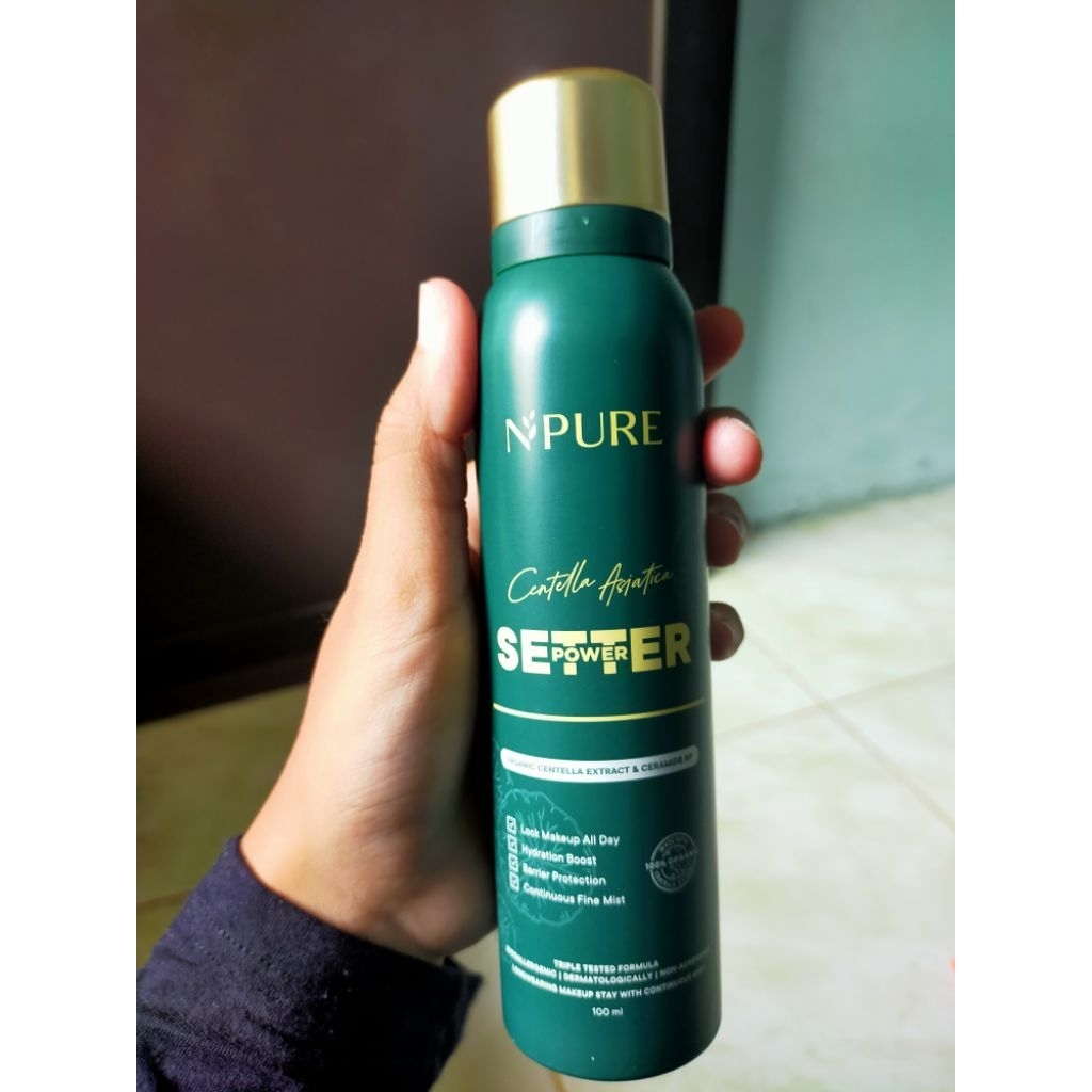 PRELOVED SETTING SPRAY NPURE