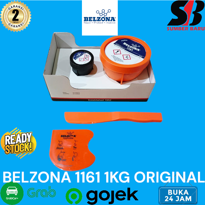 BELZONA 1161 Super UW-Metal Ori UK Base + Solidifier - BELZONA 1161 1KG ORIGINAL UK