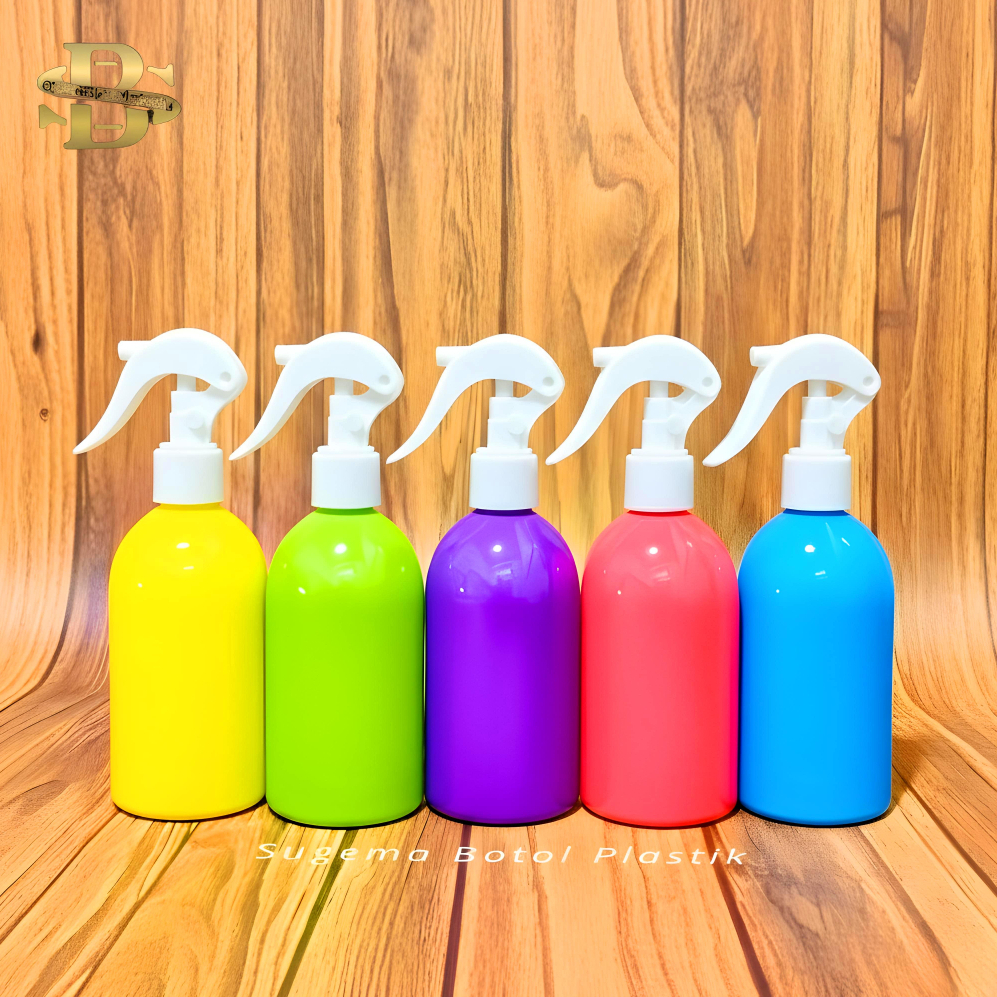 Botol Spray Triger 250ml Warna Warni Semprot Serbaguna Isi Ulang