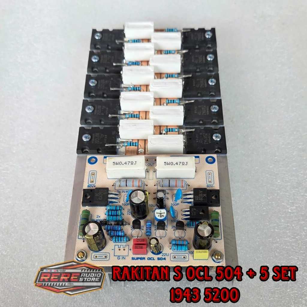 SOCL 504 plus 5set transistor final Toshiba original