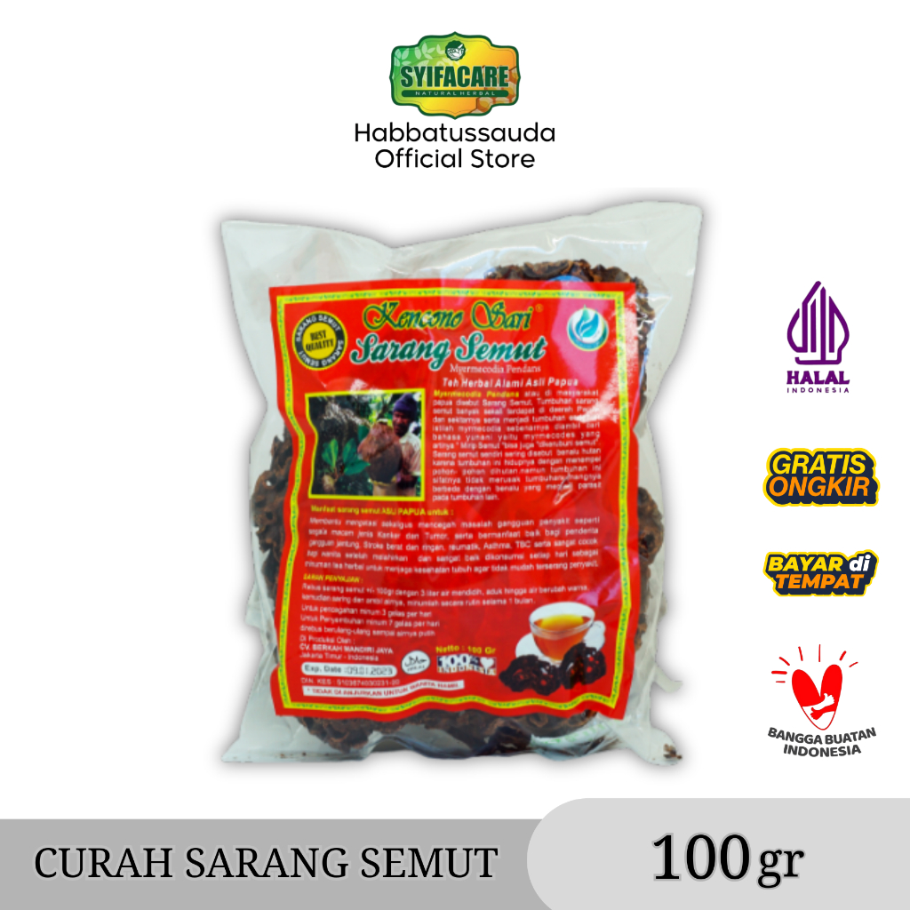 Sarang Semut Herbal Curah Kencono Sari Asli Papua