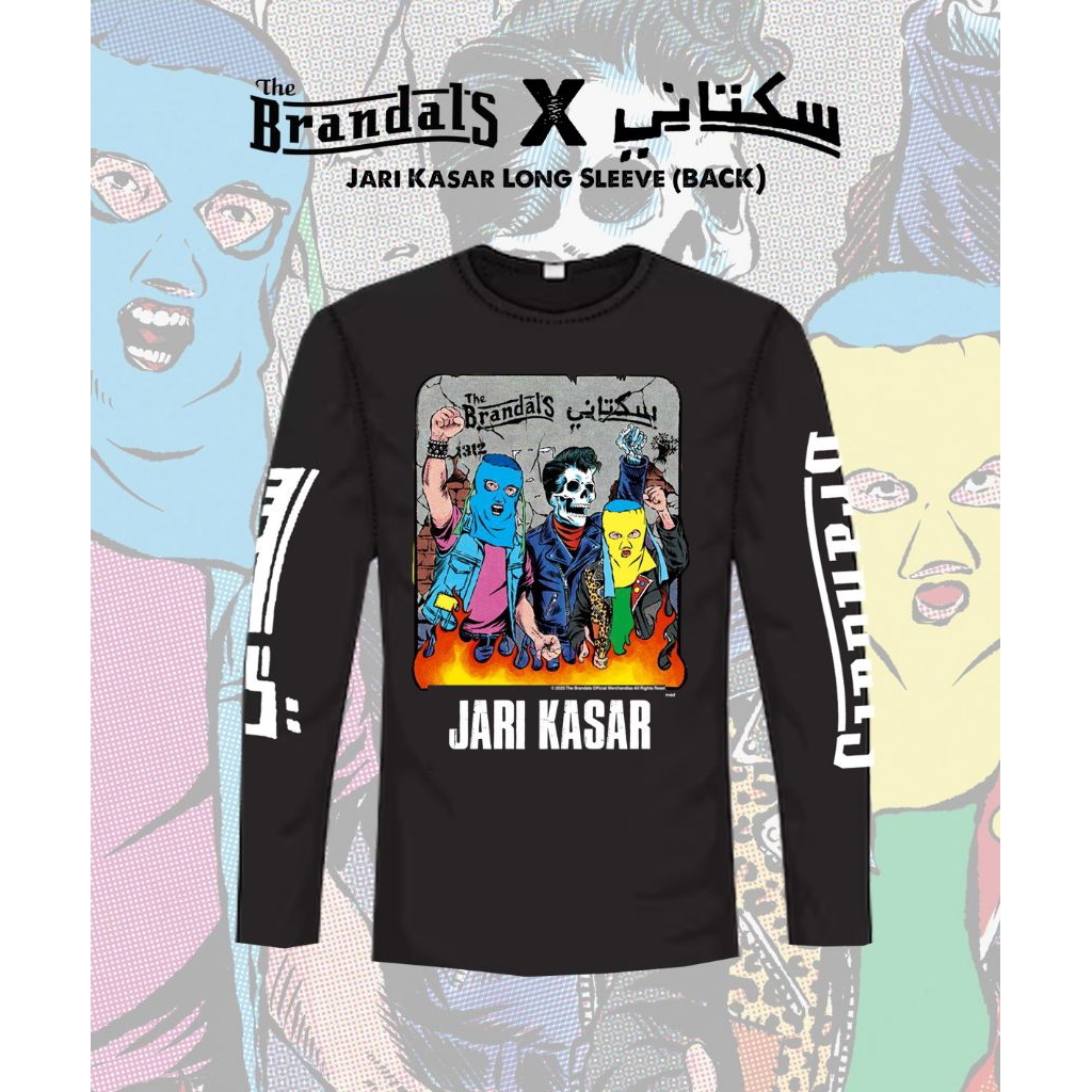 T-shirt the brandals x sukatani - jari kasar longsleeve
