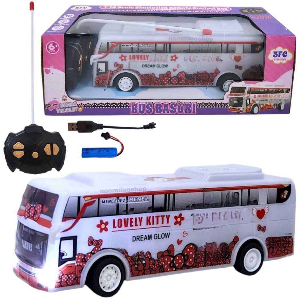 Promo Rc Basuri Cat Basuri Krmi Telolet Mainan Anak Rc Bus Basuri Mainan Viral Bus Telolet Keluar