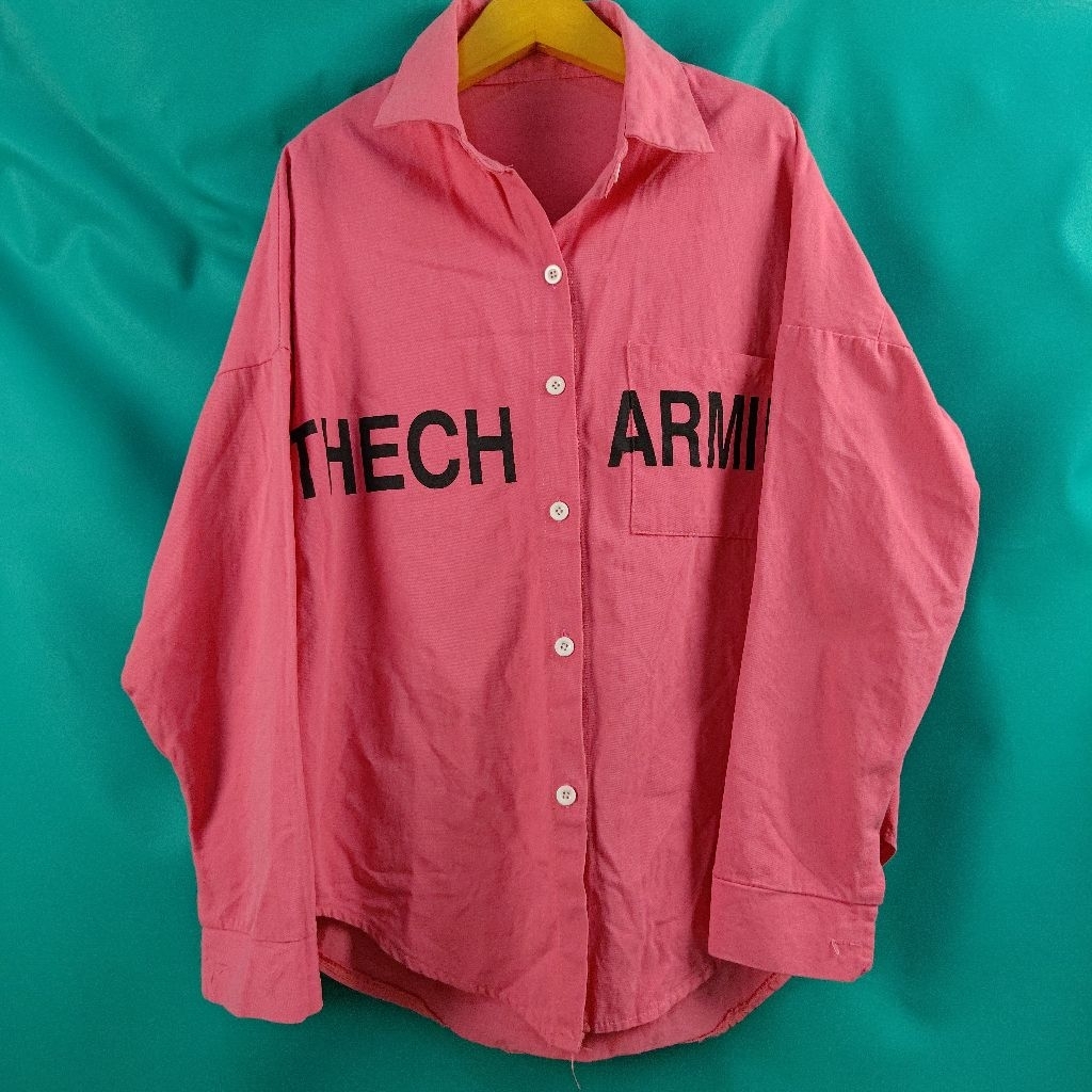 KEMEJA PINK DUSTY PRELOVED