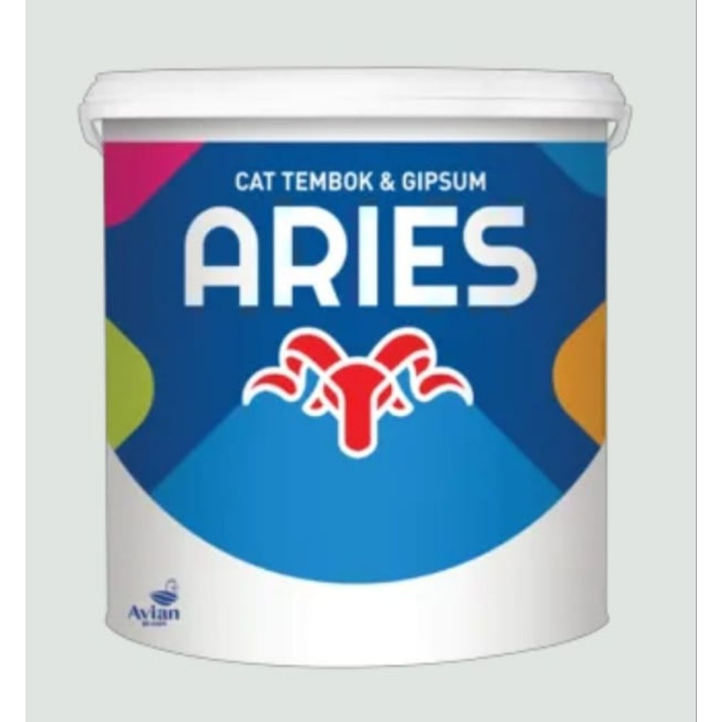Cat Tembok / Cat Plafond / Cat Gipsum / Cat GRC / Cat Aries 5 kg