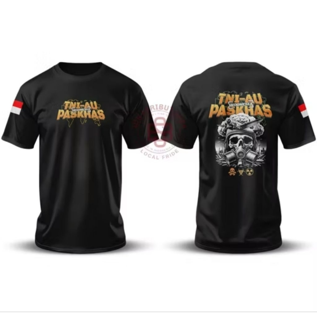 Kaos Tni Au Indonesia Paskhas