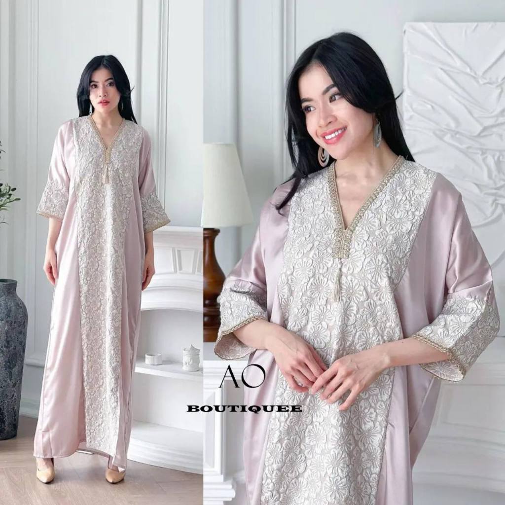 AO BOUTIQUEE - KAFTAN BASURAH/kaftan import/kaftan premium/kaftan lebaran/kaftan murah/kaftan kendal