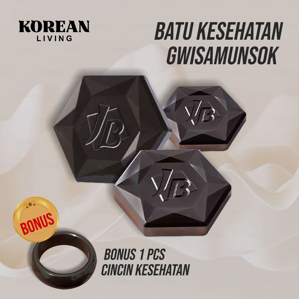 BATU KESEHATAN GWISAMUNSOK | Terapi Multifungsi (100% Original Korea)
