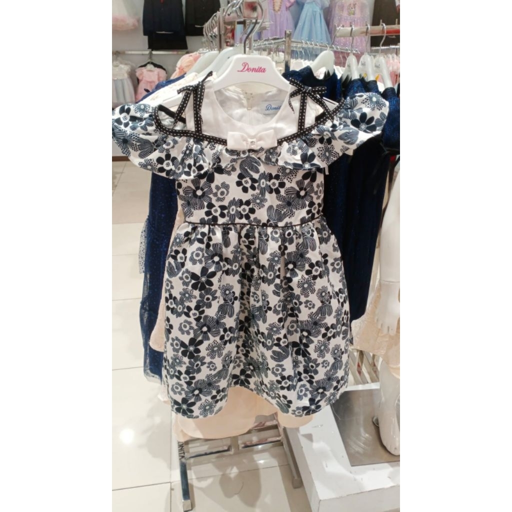 Dress anak perempuan Donita/new