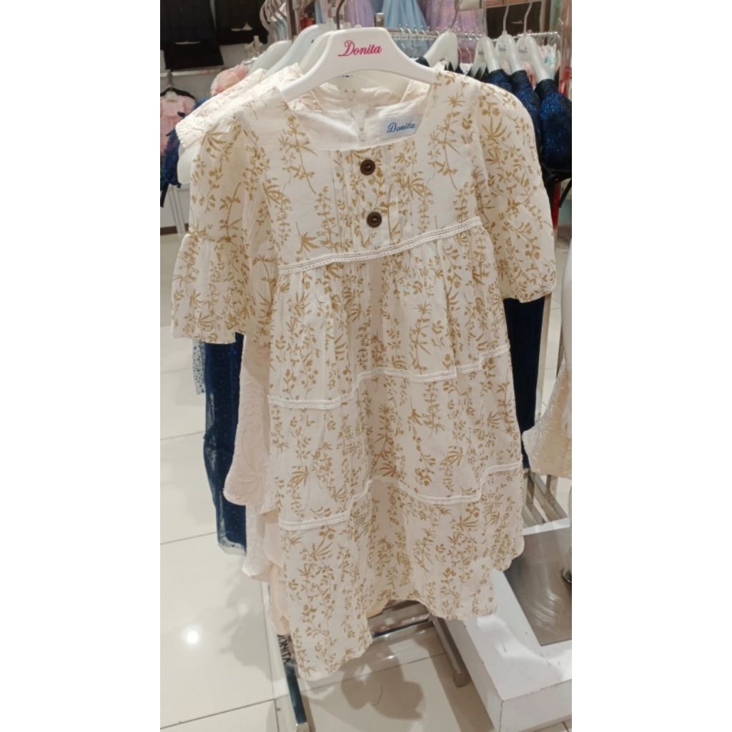 Dress anak perempuan Donita/new