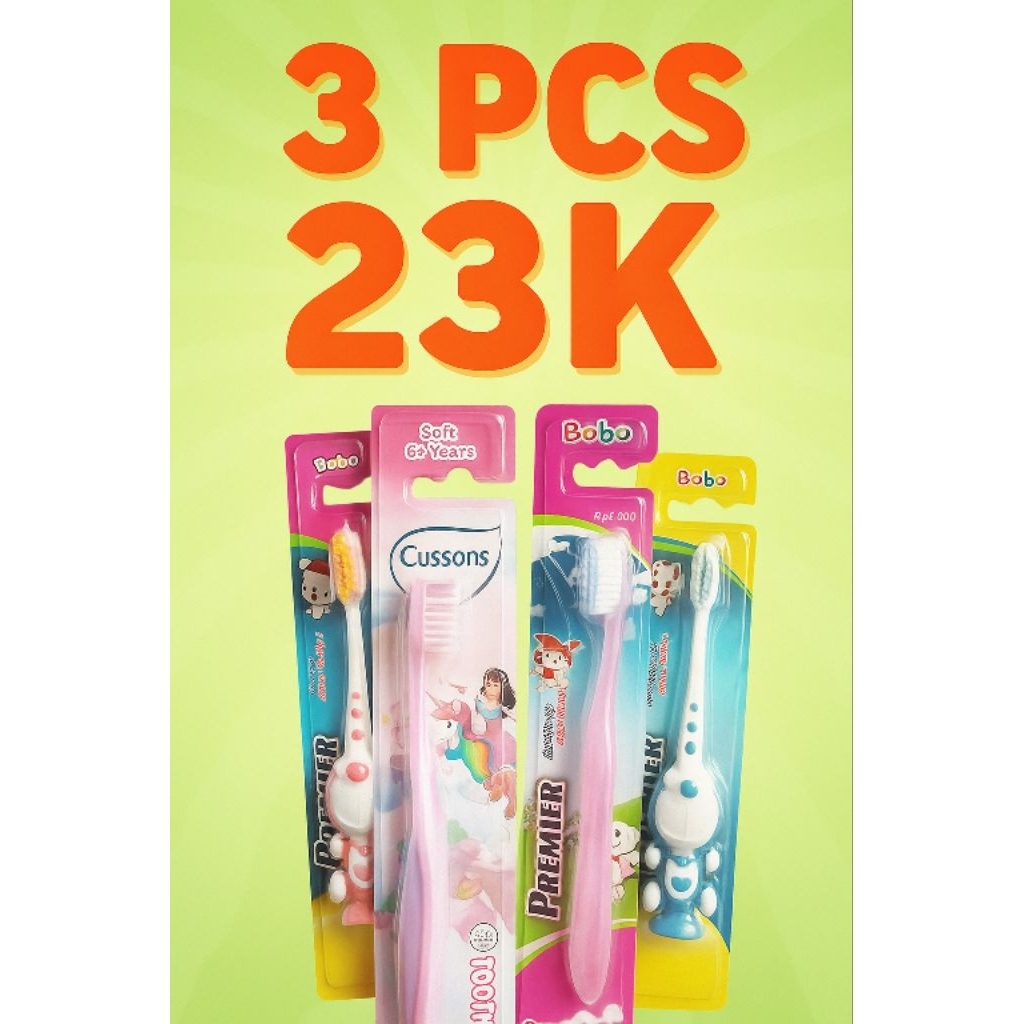 Sikat gigi anak lembut & lucu bikin anak rajin sikat gigi