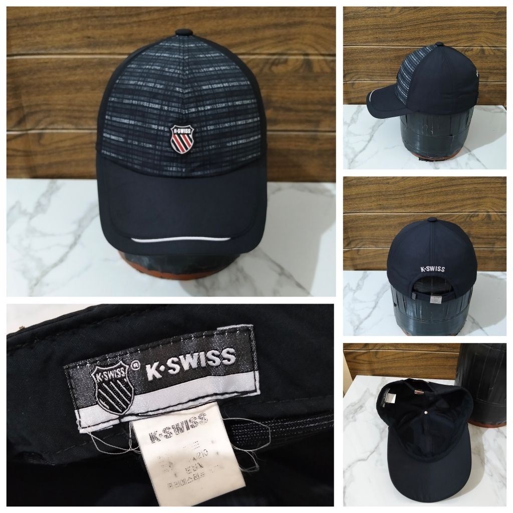 TOPI SECOND CAP K SWISS ORIGINAL