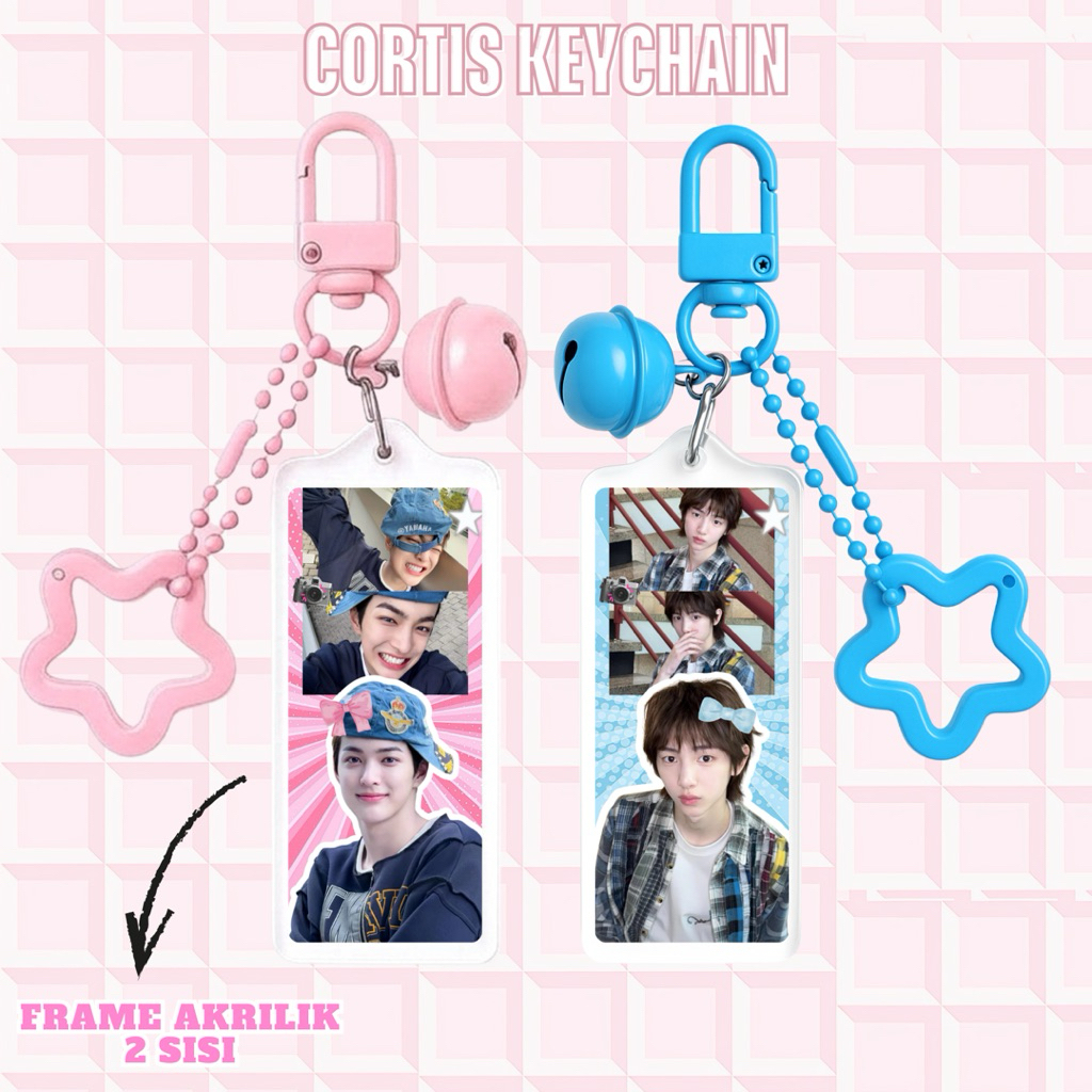 Cortis Keychain | Cortis Keychain Akrilik | Gantungan Kunci Cortis
