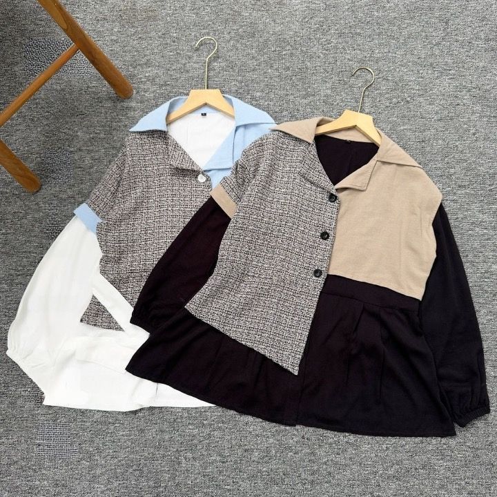 Dainik Shirt - Kemeja - Kemeja Jumbo - Size S M L XL XXL 3XL 5L