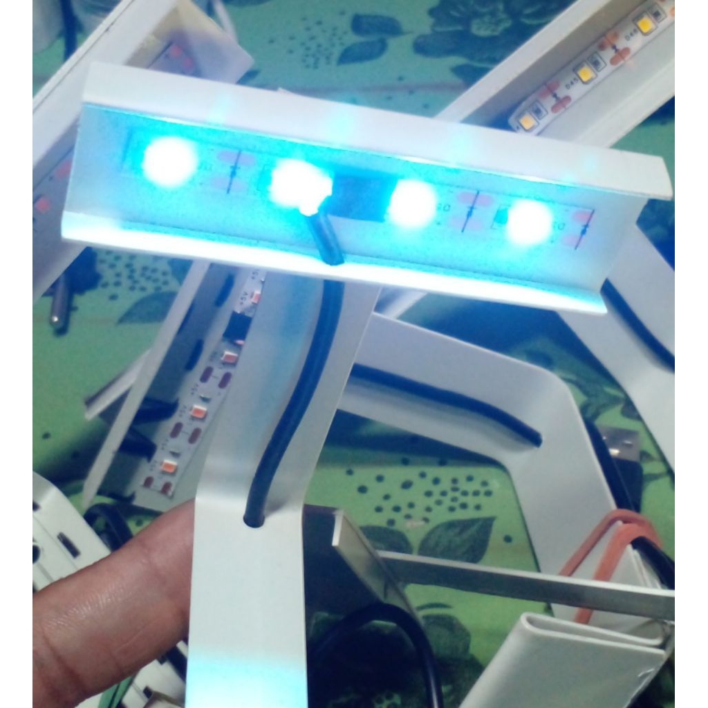 lampu led aquarium mini 5v banyak pilihan warna dan ukuran jumlah mata buat aquarium, aquascape