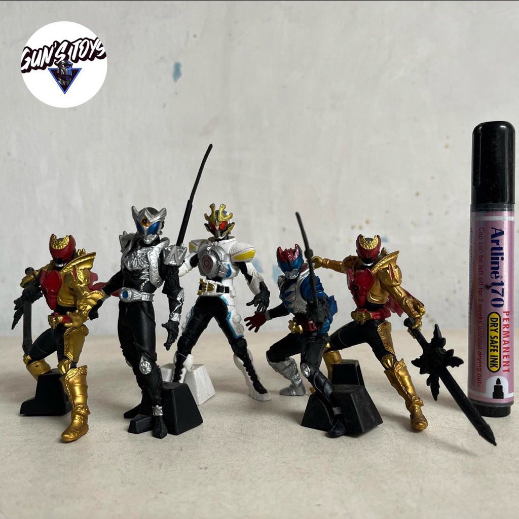 Bandai HG Gashapon Kamen Rider Kiva Series