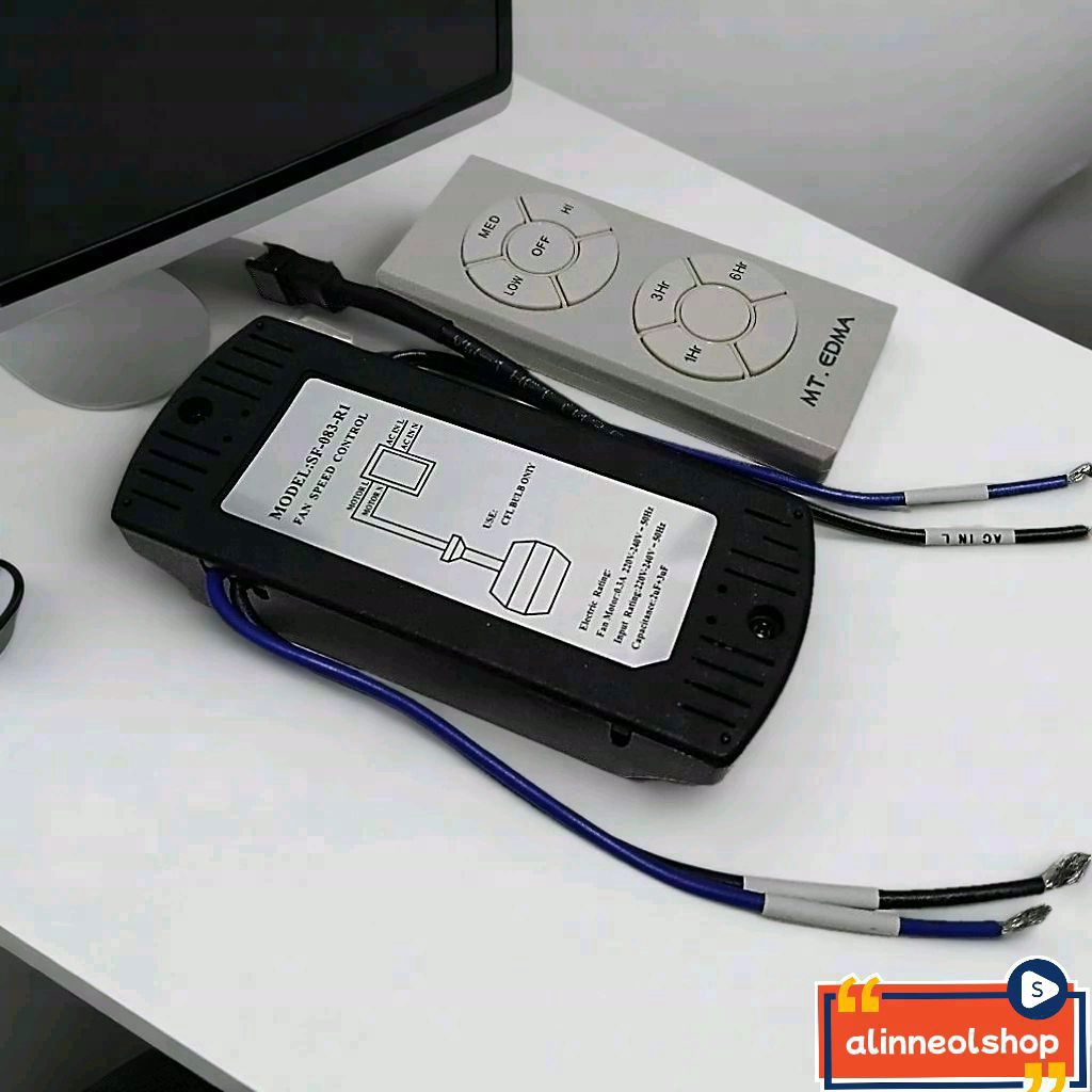 Remote Control 5 + Receiver Kipas MT.Edma ATLAS