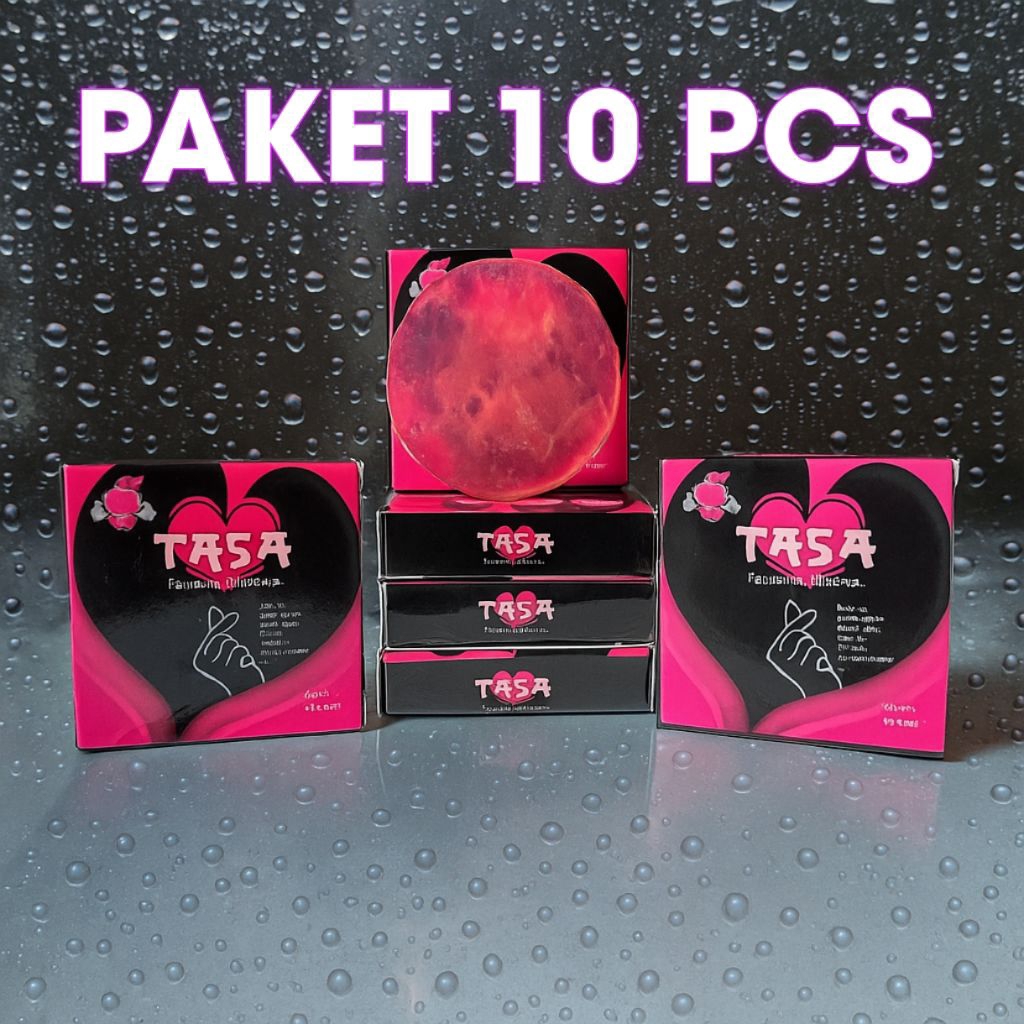 tasa sabun miss v alami paket 10 pcs sabun kewanitaan