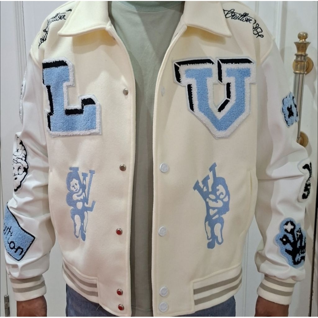 JAKET PUTIH PRELOVED